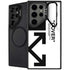 Black and White Arrows Galaxy S25 Ultra Kickstand Case